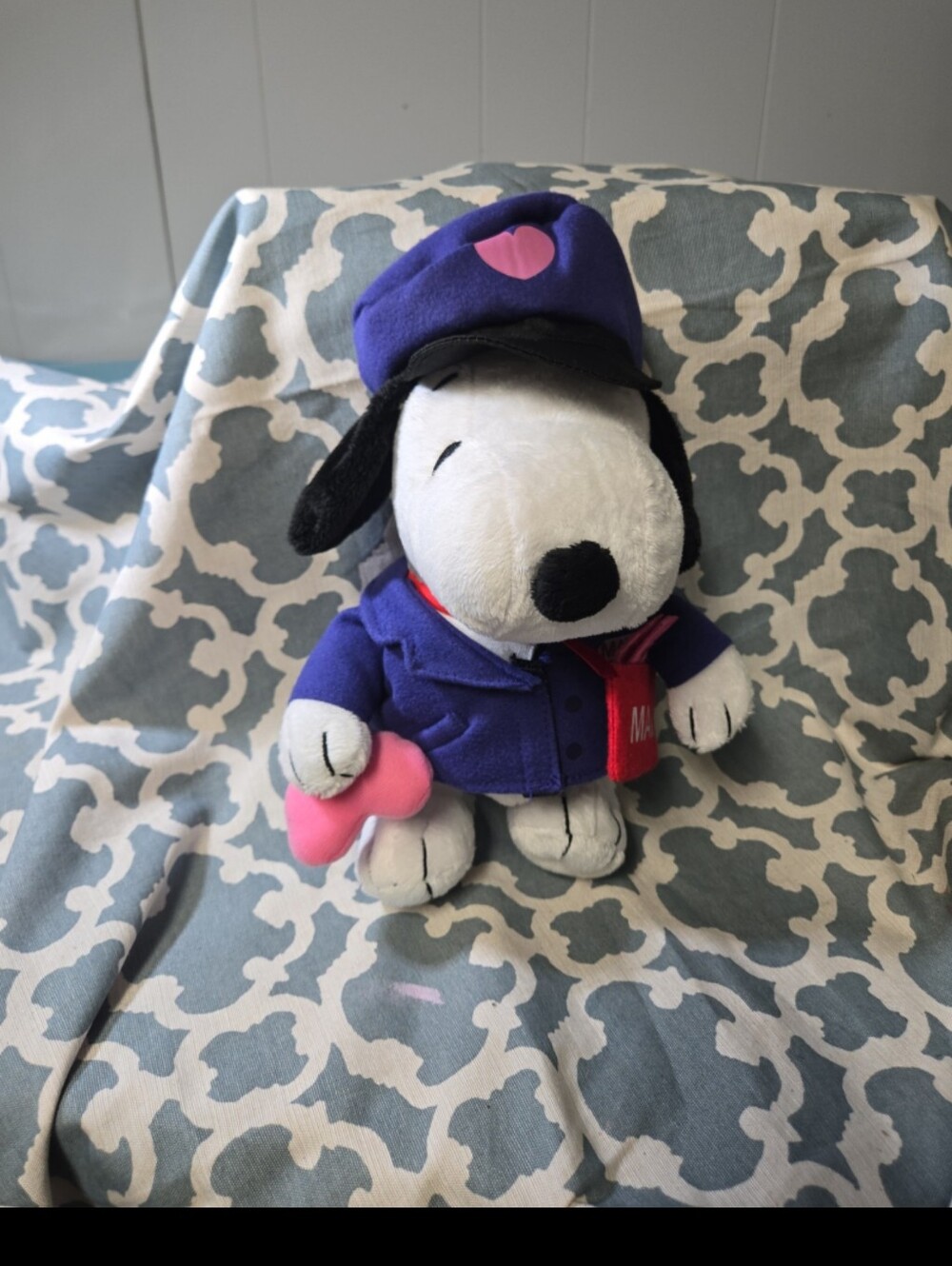 Snoopy PEANUTS New 2026 Mail Carrier Plush Removable Jacket and Bag